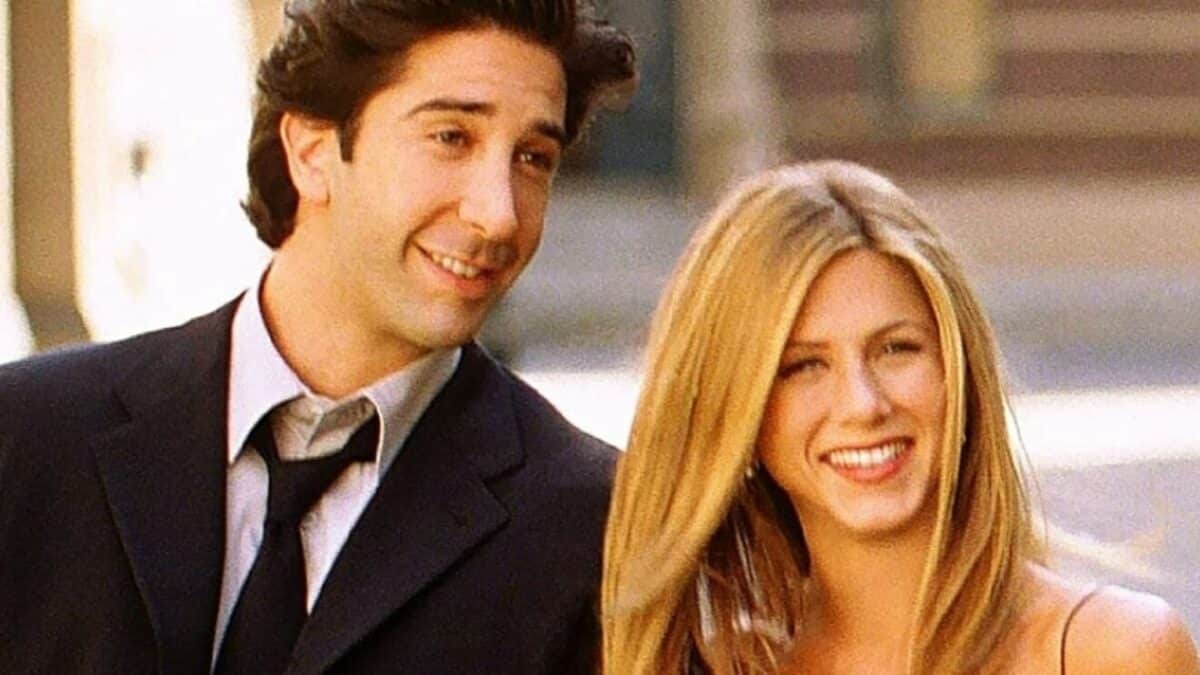 David Schwimmer & Jennifer Aniston 