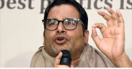 Prashant Kishor's induction and his position in the organization, which comes in response to the election strategist seeking a "national r