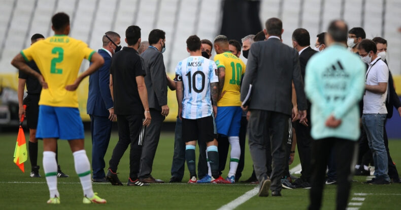 FIFA Qualifier Match Between Argentina and Brazil Suspended