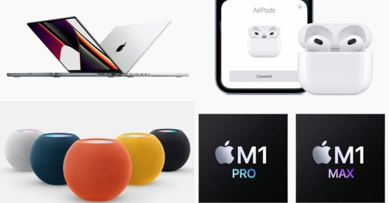 Apple’s new product launch: MacBook Pro: AirPods Max