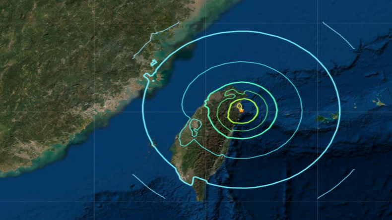 6.5-magnitude earthquake hits Taiwan; no casualties reported