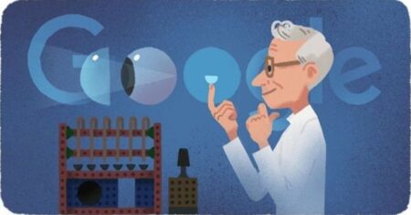 Google celebrates Czech chemist Otto Wichterle 108th birthday