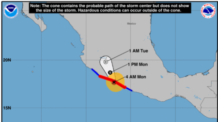 Hurricane Rick to strengthen near North Mexico Coast