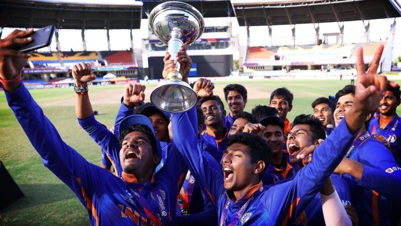 India makes history with its record-extending fifth U-19 World Cup Title