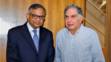 Tata Sons renews Chandrasekaran's term of 5 years
