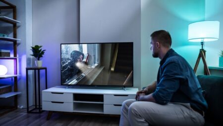How does watching television increase fear and concern of crime
