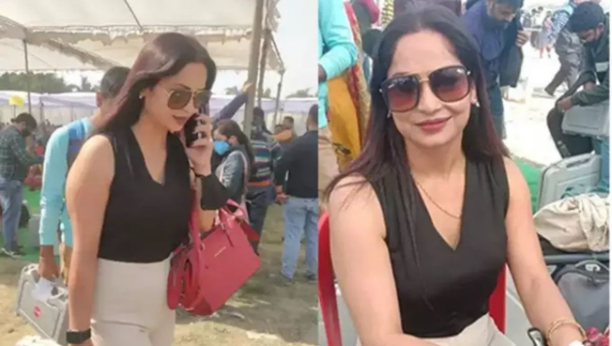UP Poll officer Reena Dwivedi’s new look makes her go viral - Asiana Times