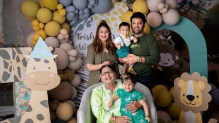 Kapil Sharma shares a glimpse of son's first birthday