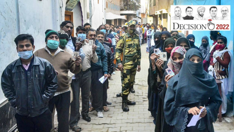 up polls second phase: 63% voter turnout, highest in amorha