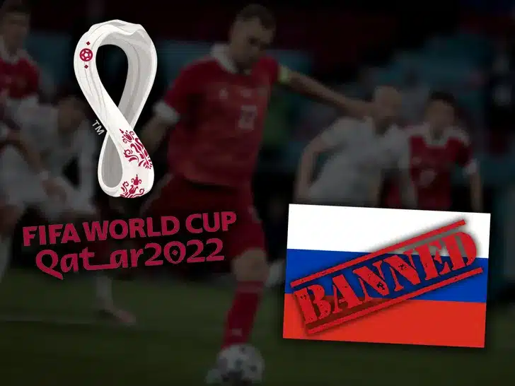 FIFA bans Russia