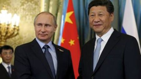 China is considering purchasing holdings in Russian energy and commodity companies.