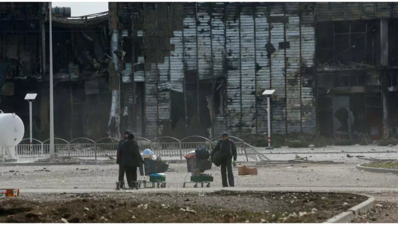 As Locals Plead For Help Russians Push Deeper Into Mariupol