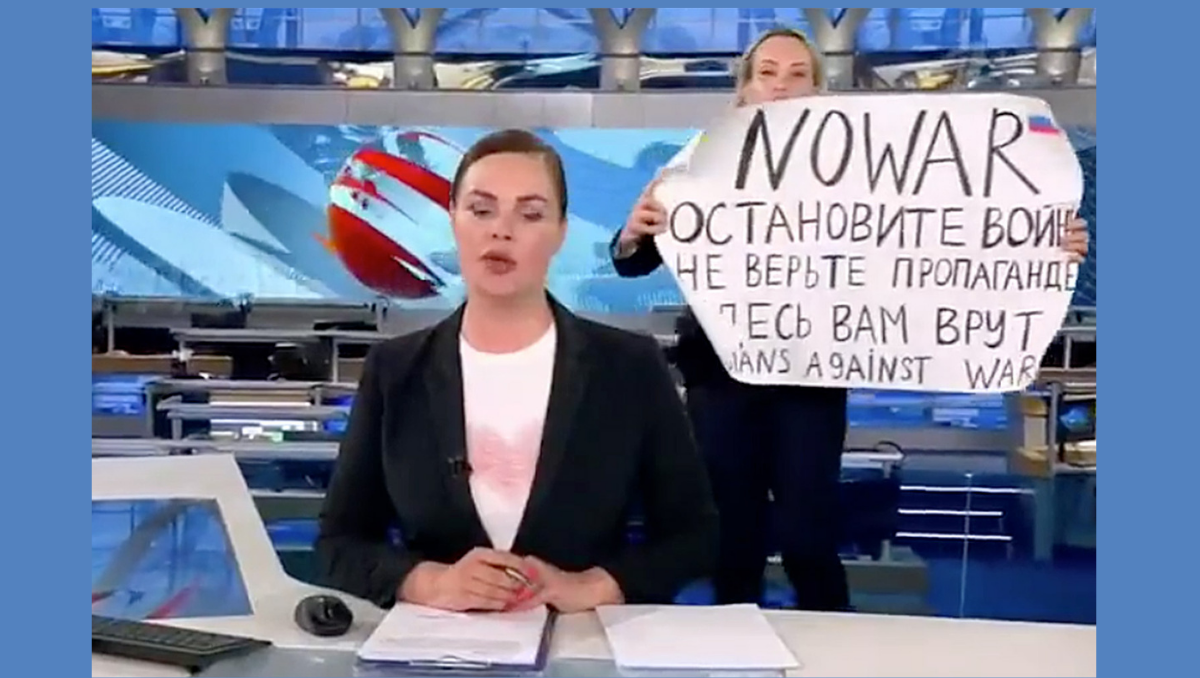 After Anti-War Live TV Russian Journalist Being Fined