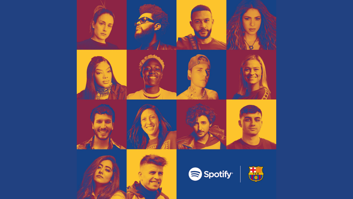 Spotify sponsors FC Barcelona to dub club’s jerseys and stadium