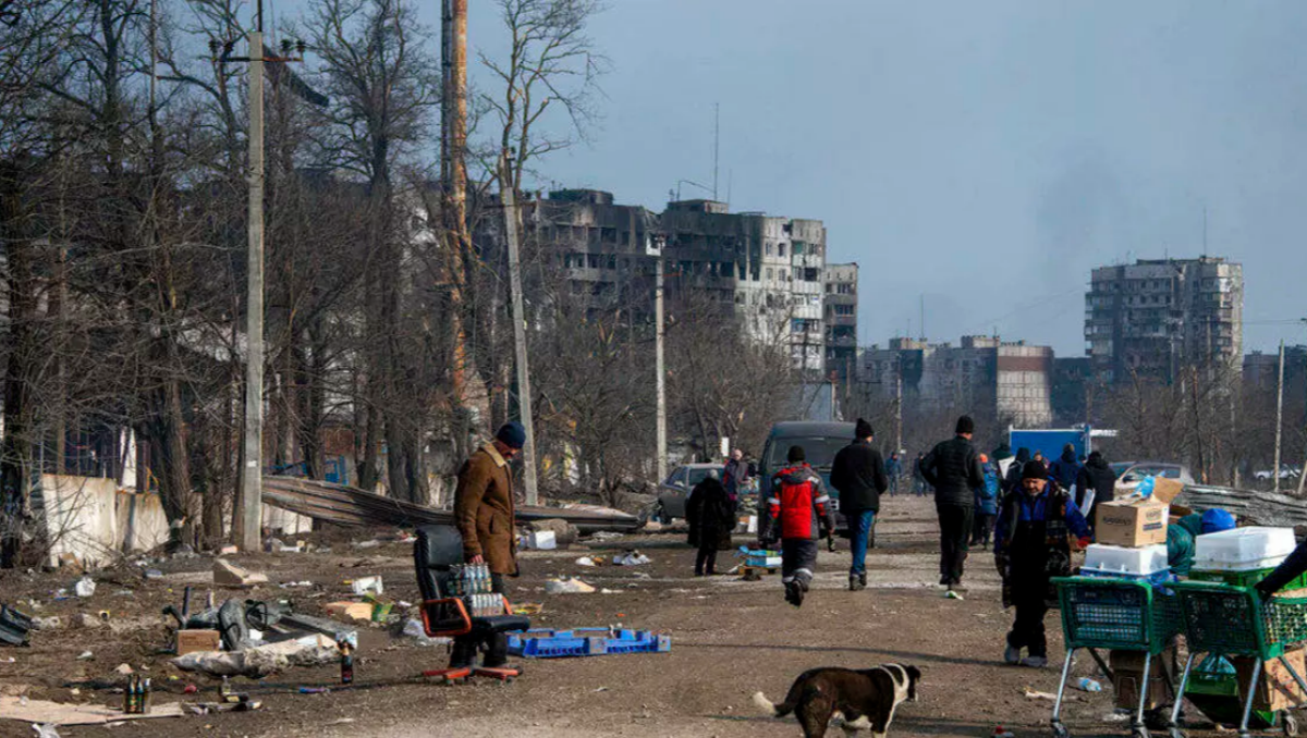 As Locals Plead For Help Russians Push Deeper Into Mariupol