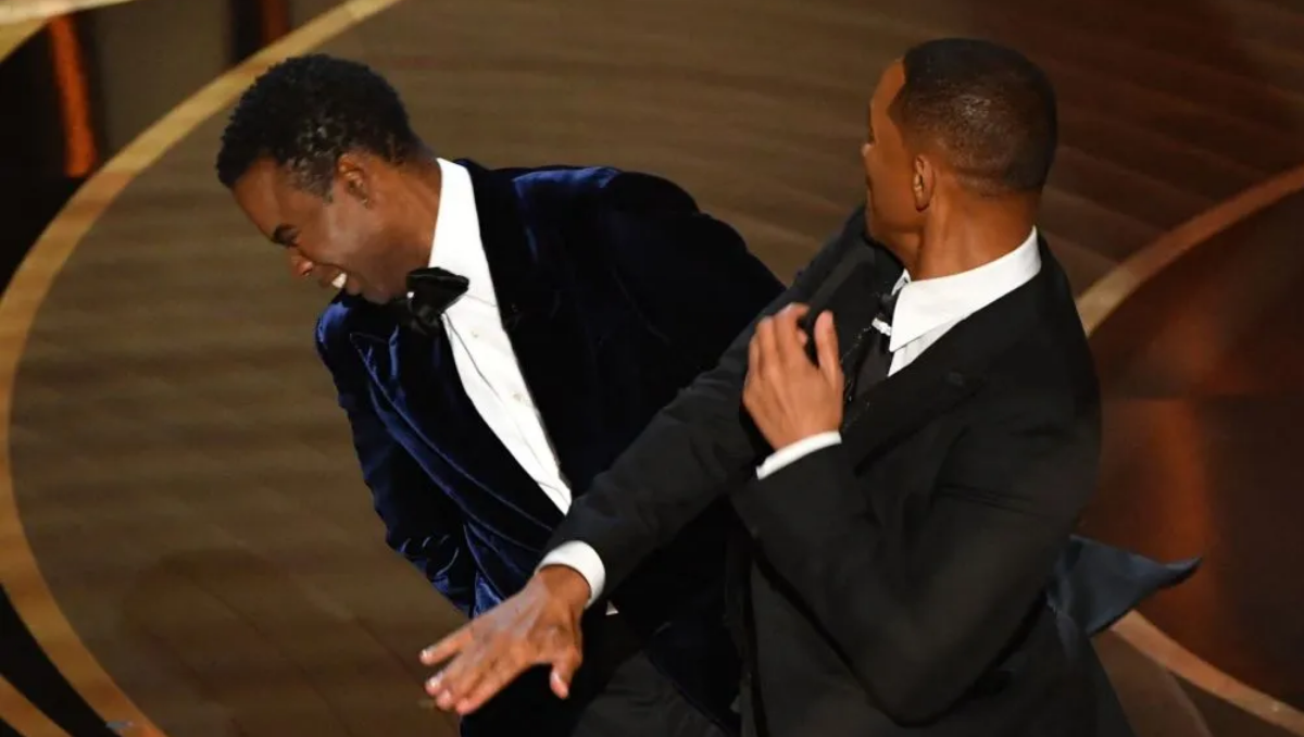 Will Smith Slaps Chris Rock  On The Oscar 2022 Night 