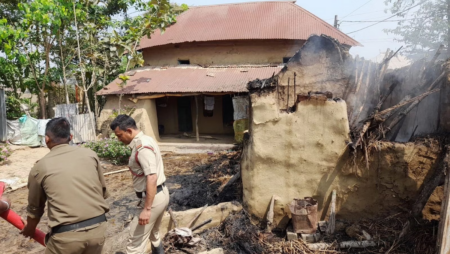 Birbhum: Mamata refutes to Dhankar’s “arson orgy” remark