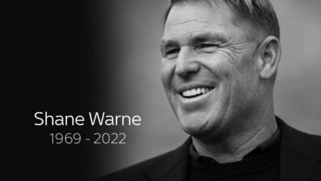 Shane Warne, Australia's renowned leg spinner, has died at age of 52.