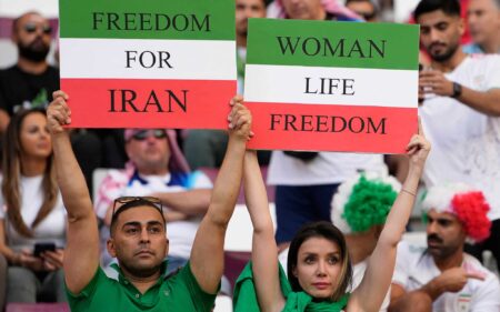 Women barred from entering a football stadium in Iran: Reports