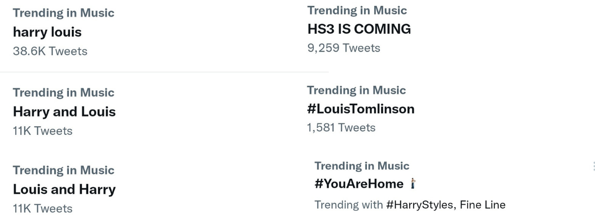 Larry Stylinson Latest News: Harry and Louis Trending