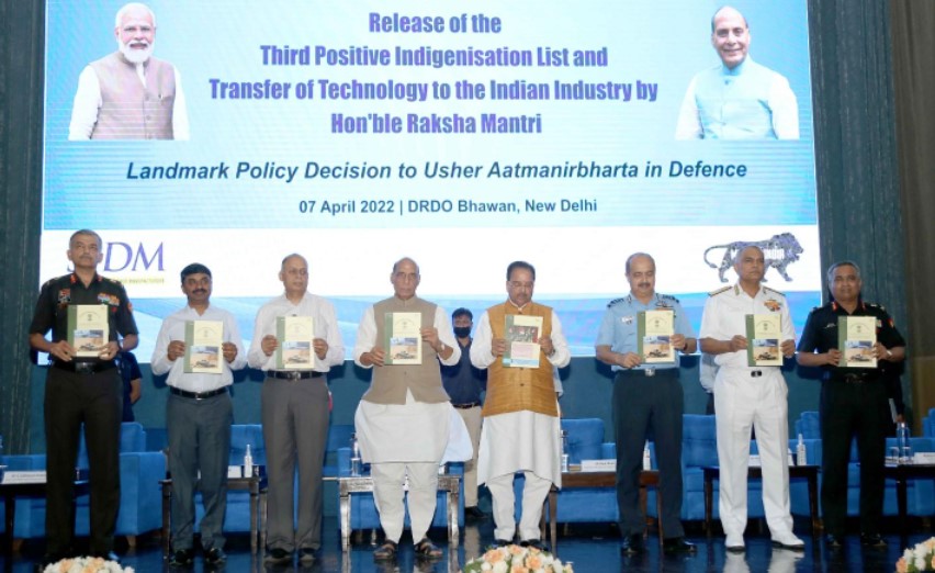 Rajnath Singh to Release Third Defence Indigenisation List