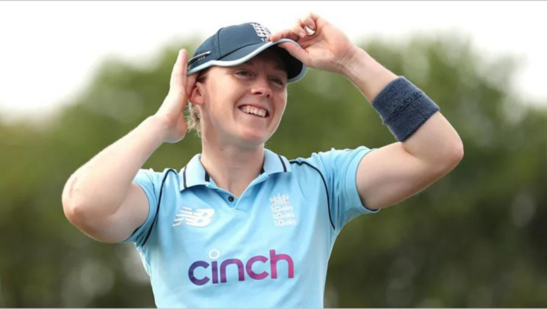 Heather Knight, England's captain, hopes to make "history" and "tell a wonderful tale" in the World Cup Final.