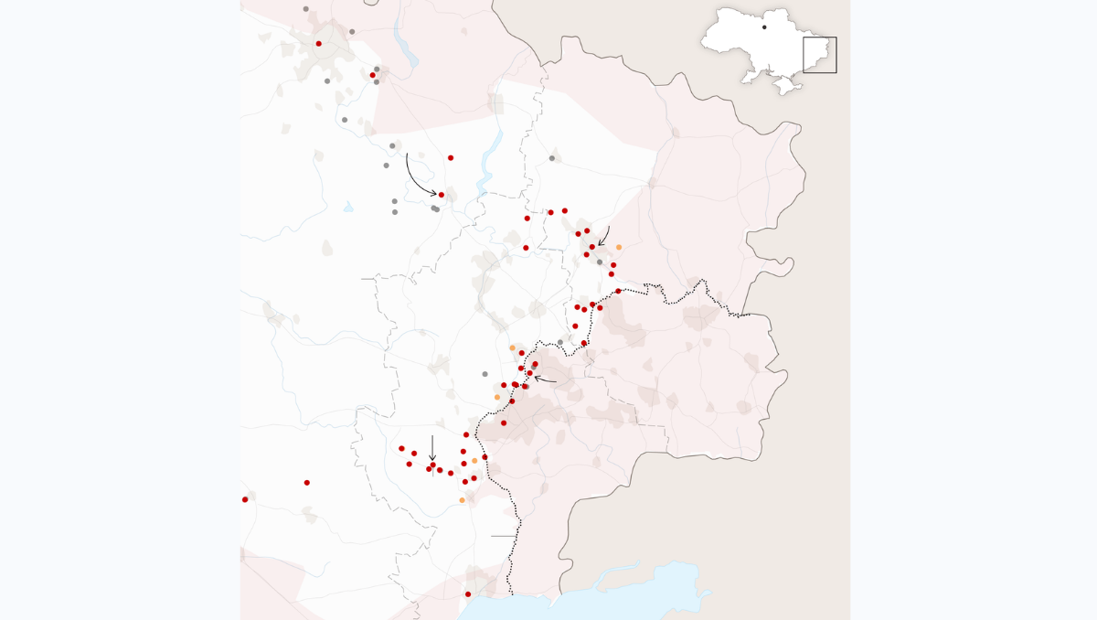 Maps: Tracking the Russian 