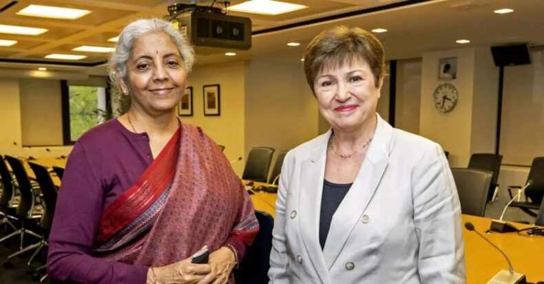 Nirmala Sitharaman meets IMF Managing Director