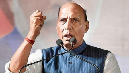 Defence Minister, Mr. Rajnath Singh gave a befitting reply to China