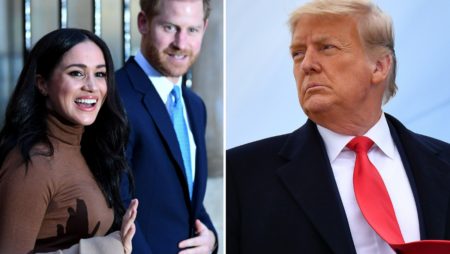 Trump says Queen should Strip Harry and Meghan off all royal titles