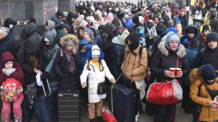 Over Five Million People Have Fled Ukraine Since The Start Of War : UNHRC