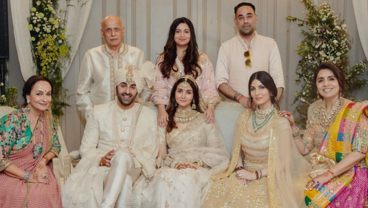 Outfits celebrities wore for Alia-Ranbir’s wedding