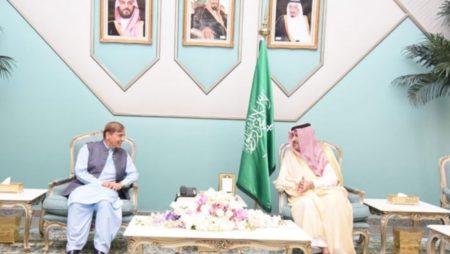 Shahbaz Sharif, Pak Prime Minister visited Saudi Arabia