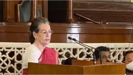 Revival of the Party essential for Democracy, says Sonia Gandhi