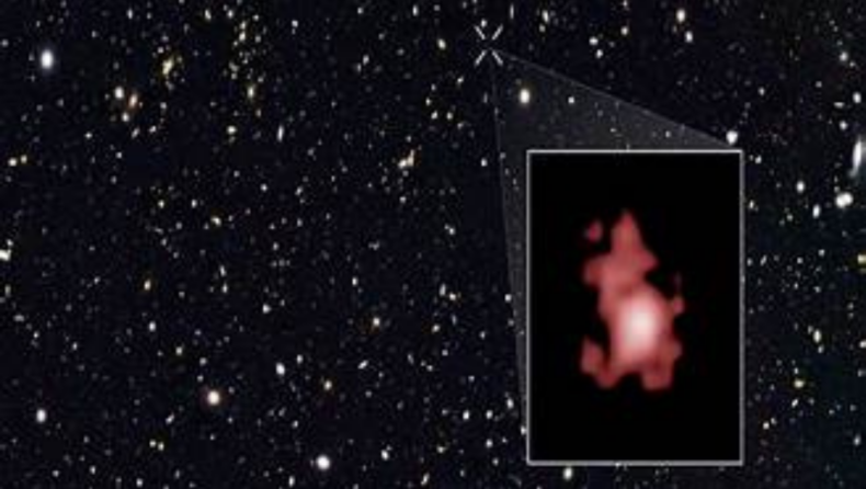 HD1: the farthest ever galaxy spotted