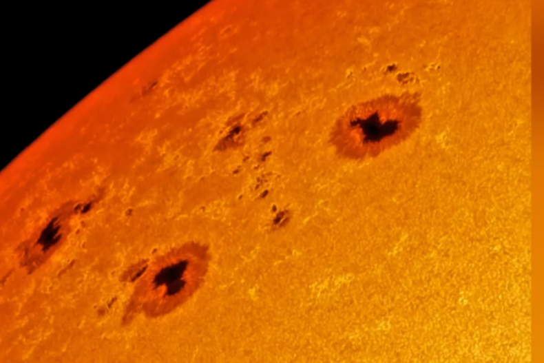 Massive Sunspots Threaten To Consume The Whole Earth