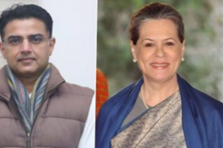 Sonia Gandhi meets Sachin Pilot to talk about Congress