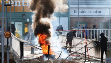 Riots in Sweden Cities Due to Burning of Quran, Stone Pelting & Cars Set on Fire