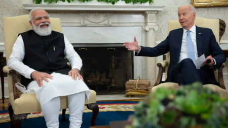PM Modi talks Joe Biden