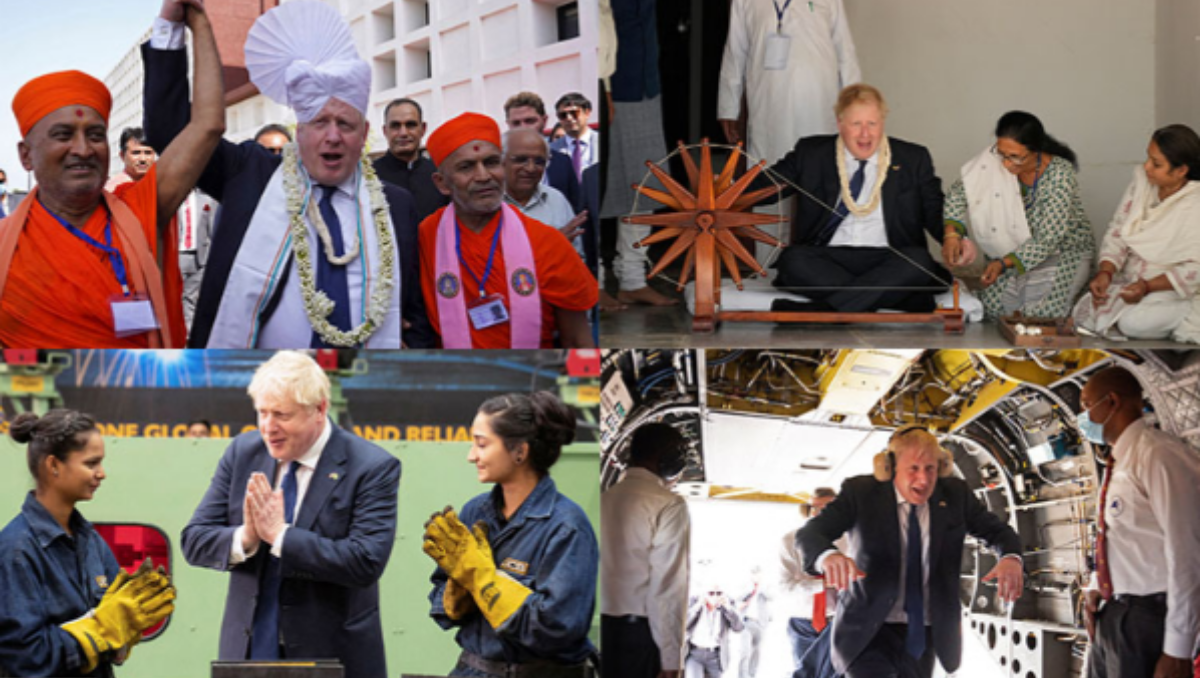 UK Prime Minister’s Two-Day Visit to India Set Twitter Abuzz, Triggering Meme-Fest