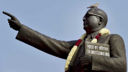 Quarrel over the installation of the Ambedkar Statue in Telangana