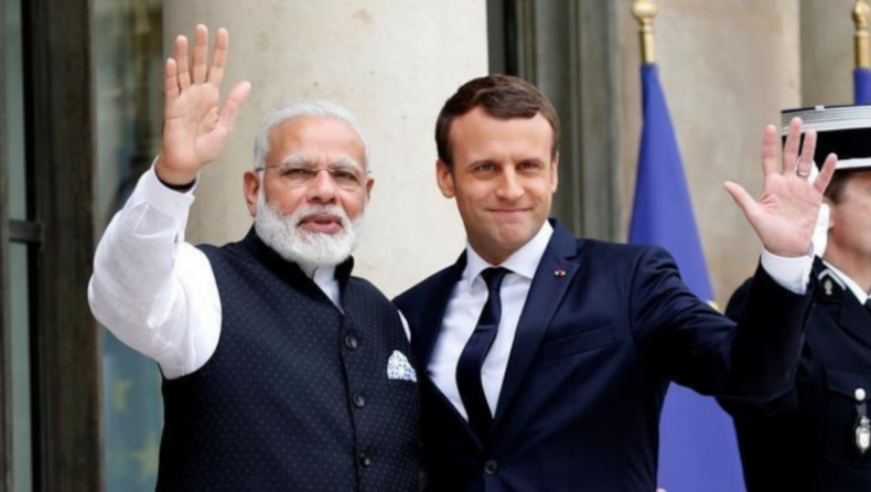 PM Modi To Meet French Prez Macron to Reaffirm Ties Indo-Frac Ties 