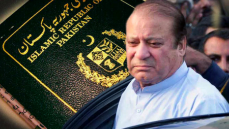 Nawaz Sharif's new passport removed from ECL