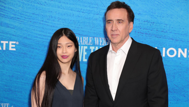 Nicolas Cage and his wife Riko Shibata