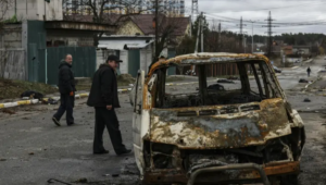 The Russian occupiers executed people for no apparent reason. The tortured bodies of five killed men have been discovered in Bucha