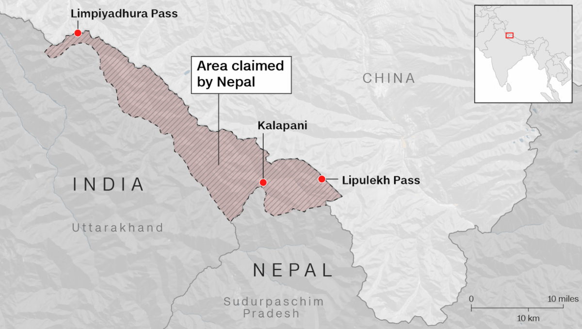 Border Dispute between India and Nepal