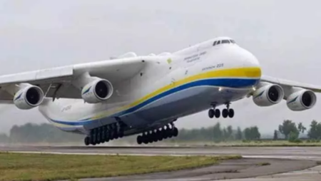 WORLD’S BIGGEST AIRCRAFT DESTROYED BY RUSSIAN FORCES IN UKRAINE