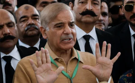 Pak PM Shehbaz Sharif in discussion at Islamabad
