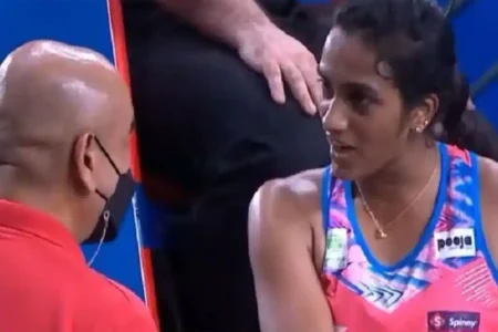 PV Sindhu got in a Heated Exchange