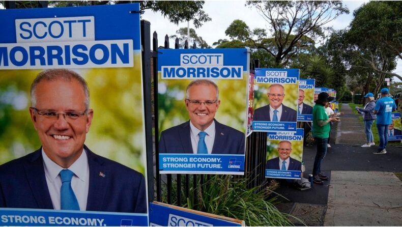 Australian prime minister concedes defeat in the election